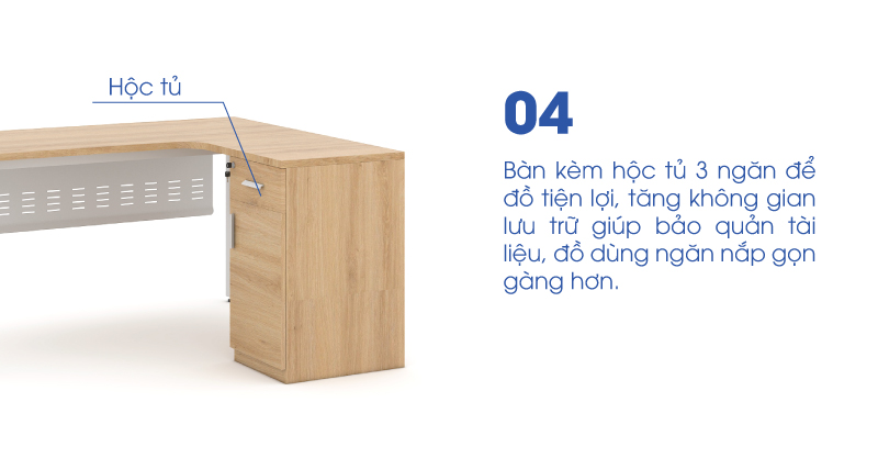 Ảnh mô tả sản phẩm - Bàn chân vuông Erid 1m4 EC14LYS-HS