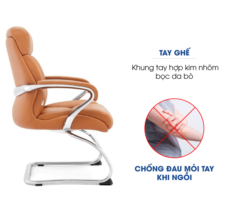 Ảnh mô tả sản phẩm - Ghế da Antlia AN-1522C