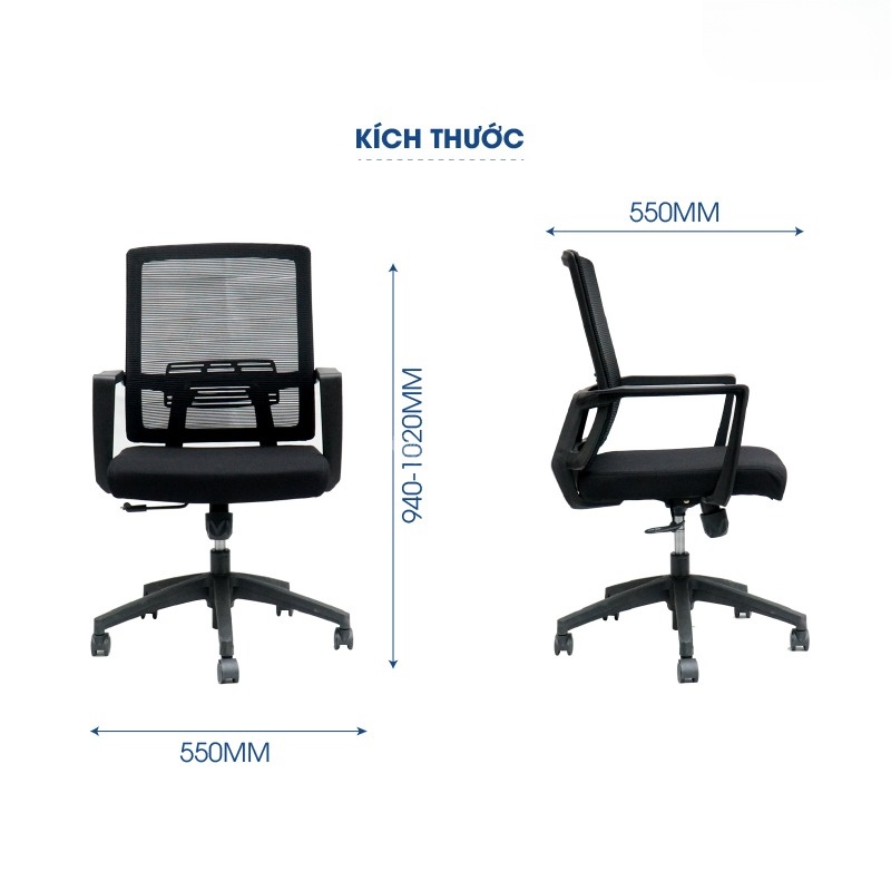 Ảnh mô tả sản phẩm - Ghế xoay văn phòng Lynx L10