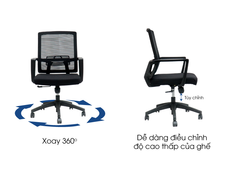 Ảnh mô tả sản phẩm - Ghế xoay văn phòng Lynx L10