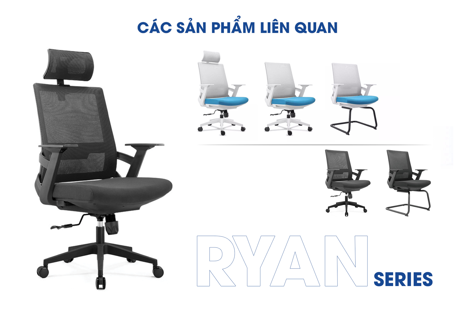 Ảnh mô tả sản phẩm - Ghế xoay văn phòng Lynx L12-TD