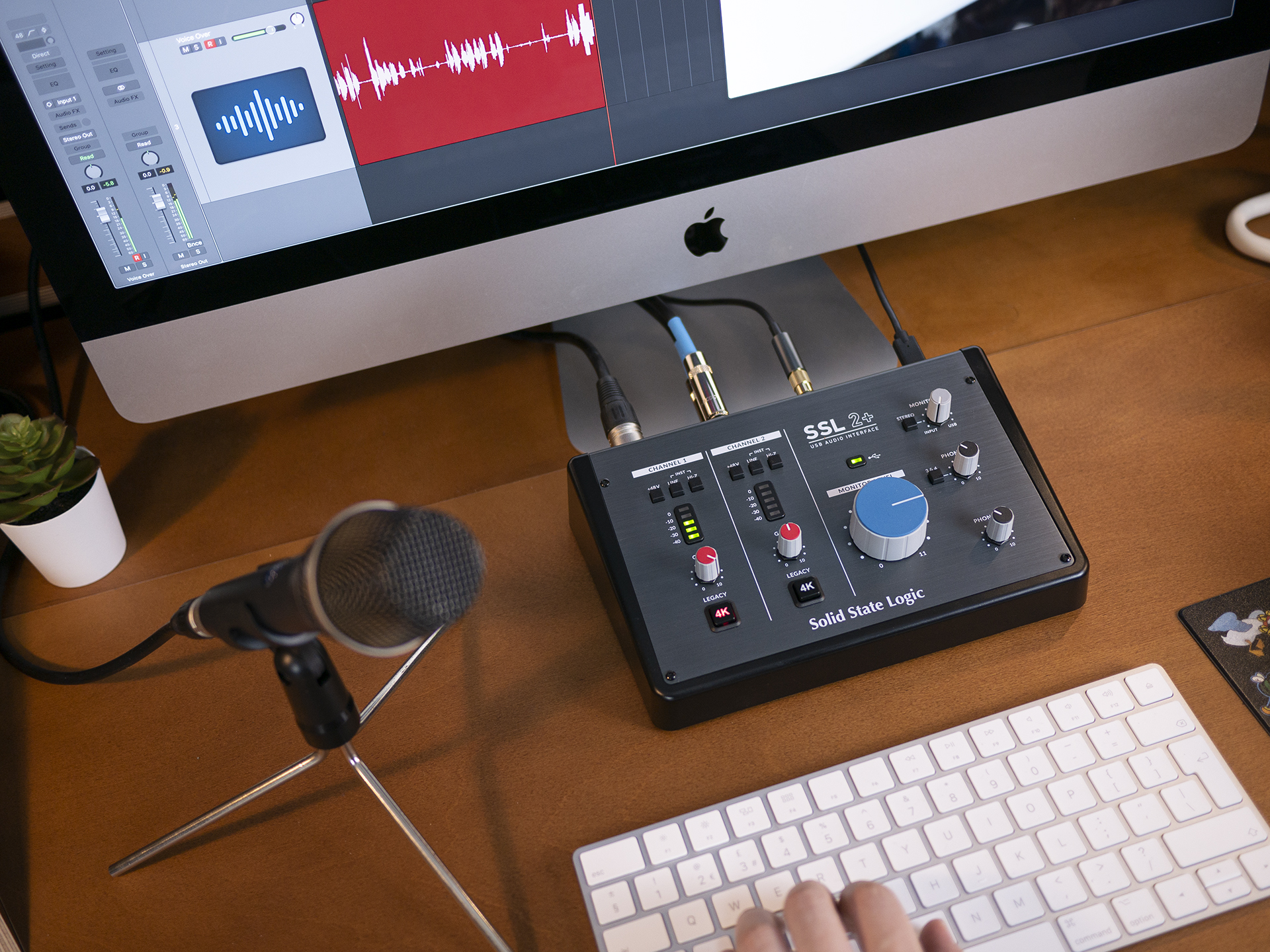 Soundcard Thu Âm SSL2+ Chuyên Nghiệp