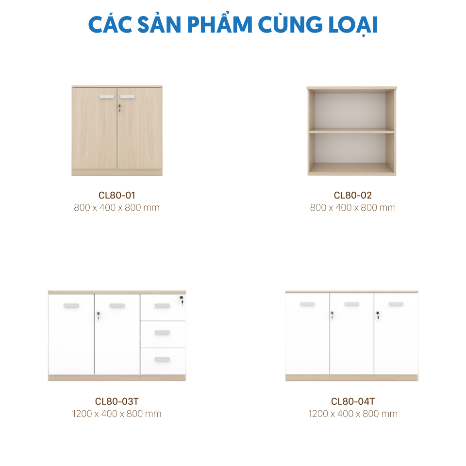 Ảnh mô tả sản phẩm - Tủ tài liệu Classic CL120-01